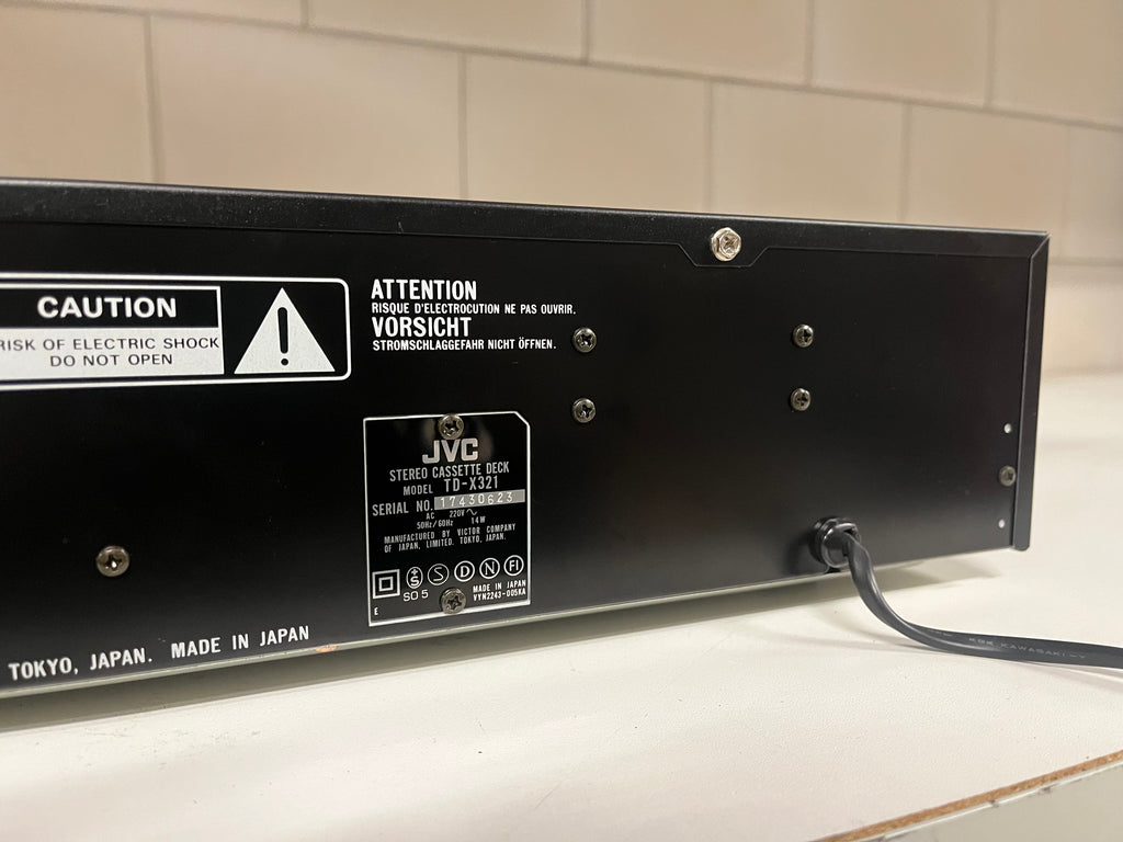 JVC TD-X321 Cassettedeck