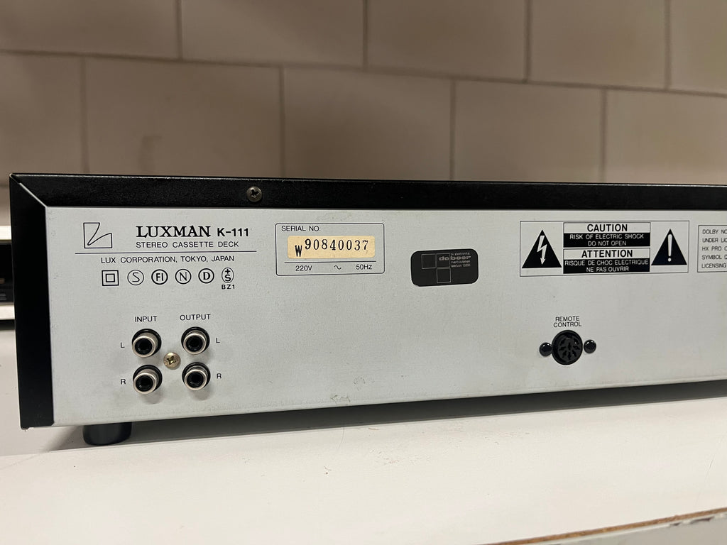Luxman K-111 Cassettedeck