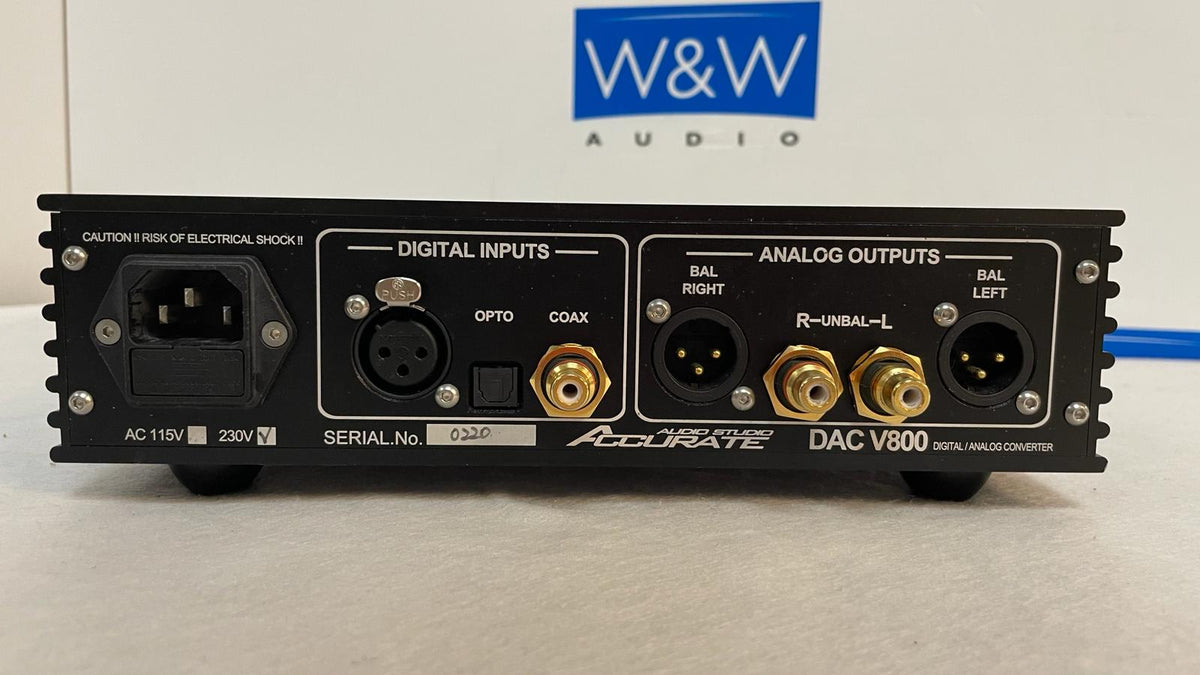 Accurate Audio DAC V800