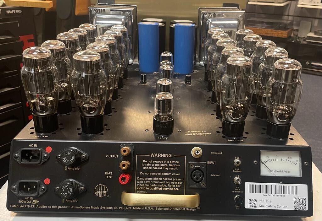 Atma Sphere Music Amplifier MA-2 Reference Edition