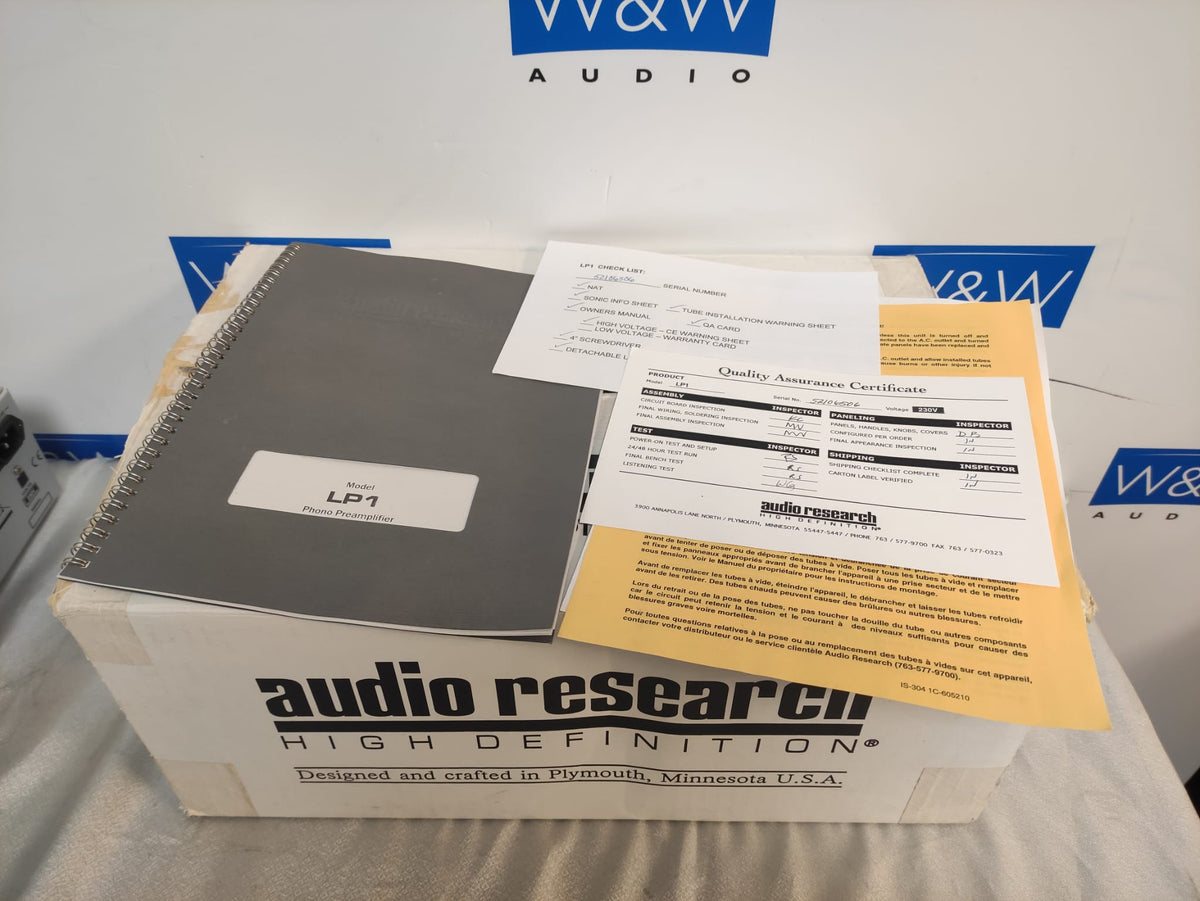 Audio Research LP1