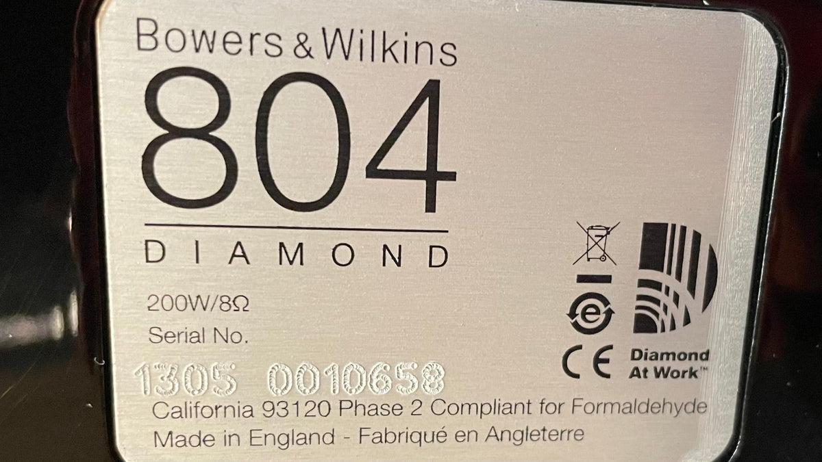 Bowers And Wilkins 804 D2