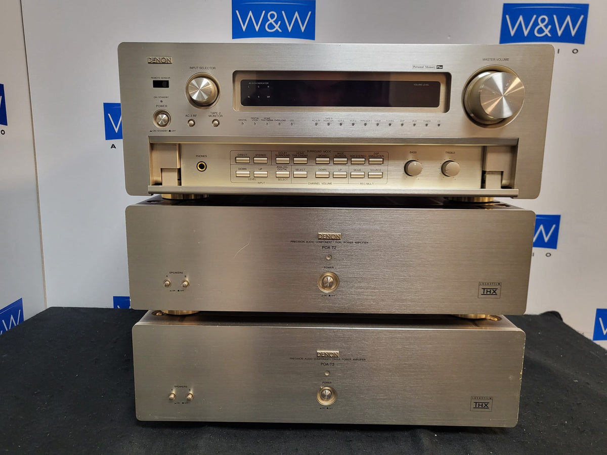 Denon AVP-A1 POA-T2 POA-T3 set