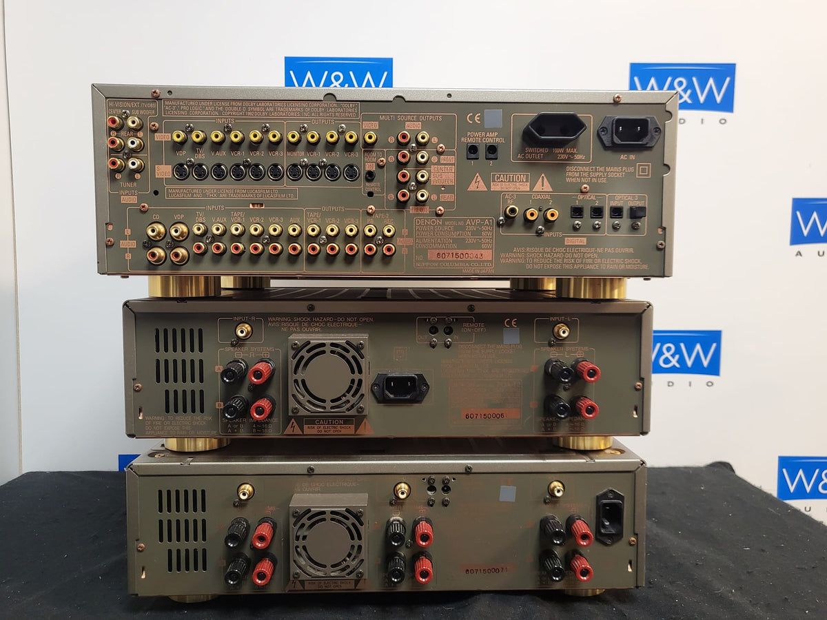 Denon AVP-A1 POA-T2 POA-T3 set