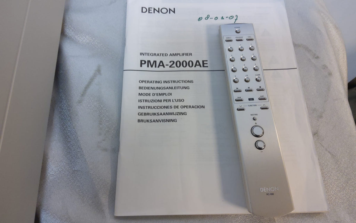 Denon PMA-2000AE