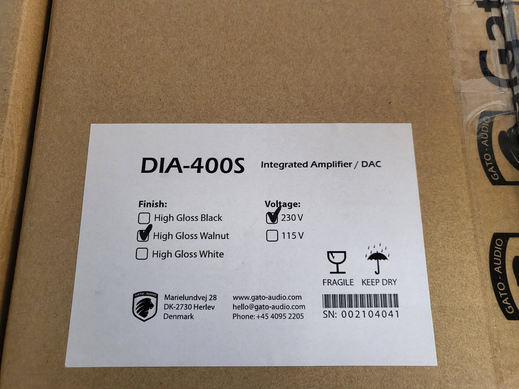 Gato Audio DIA-400S