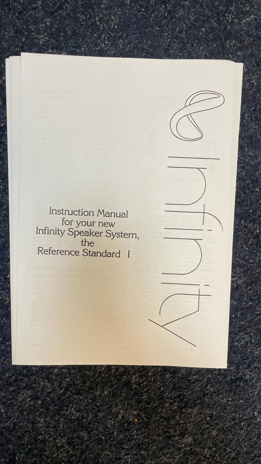 Infinity RS-1