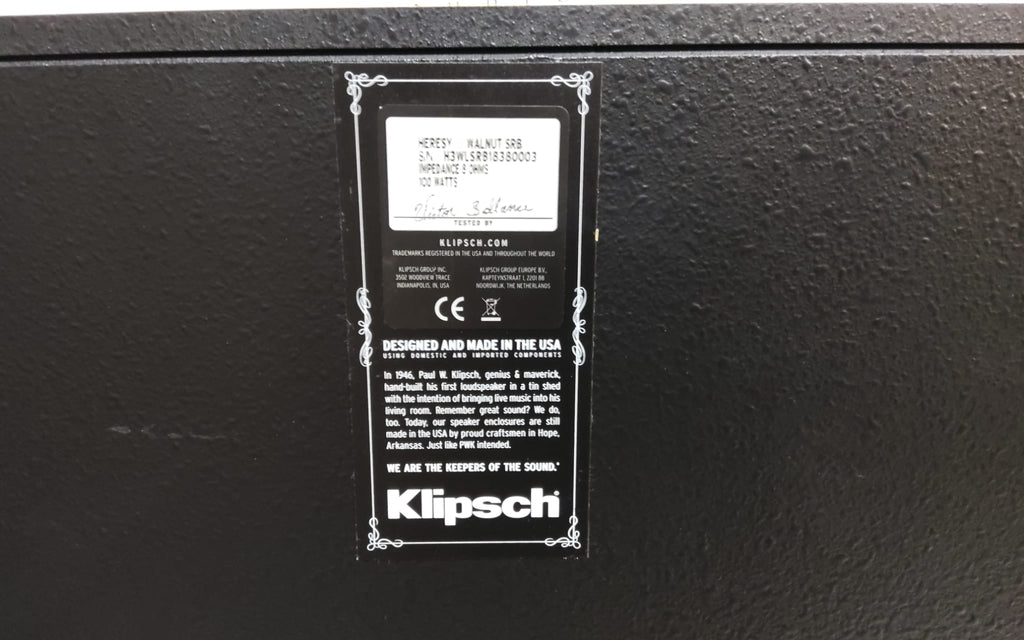 Klipsch Heresy III
