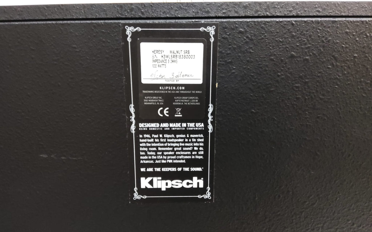 Klipsch Heresy III