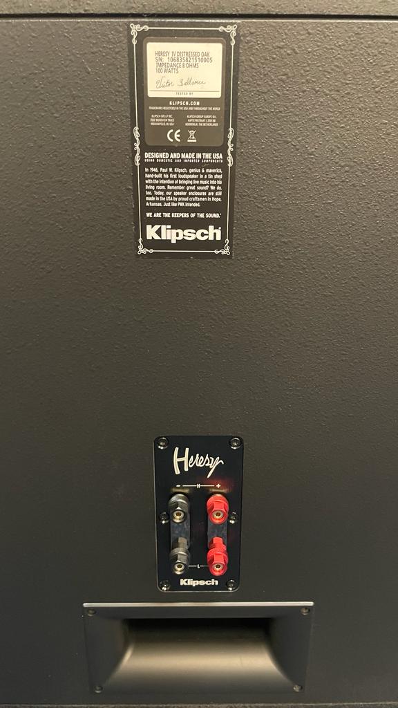 Klipsch Heresy IV