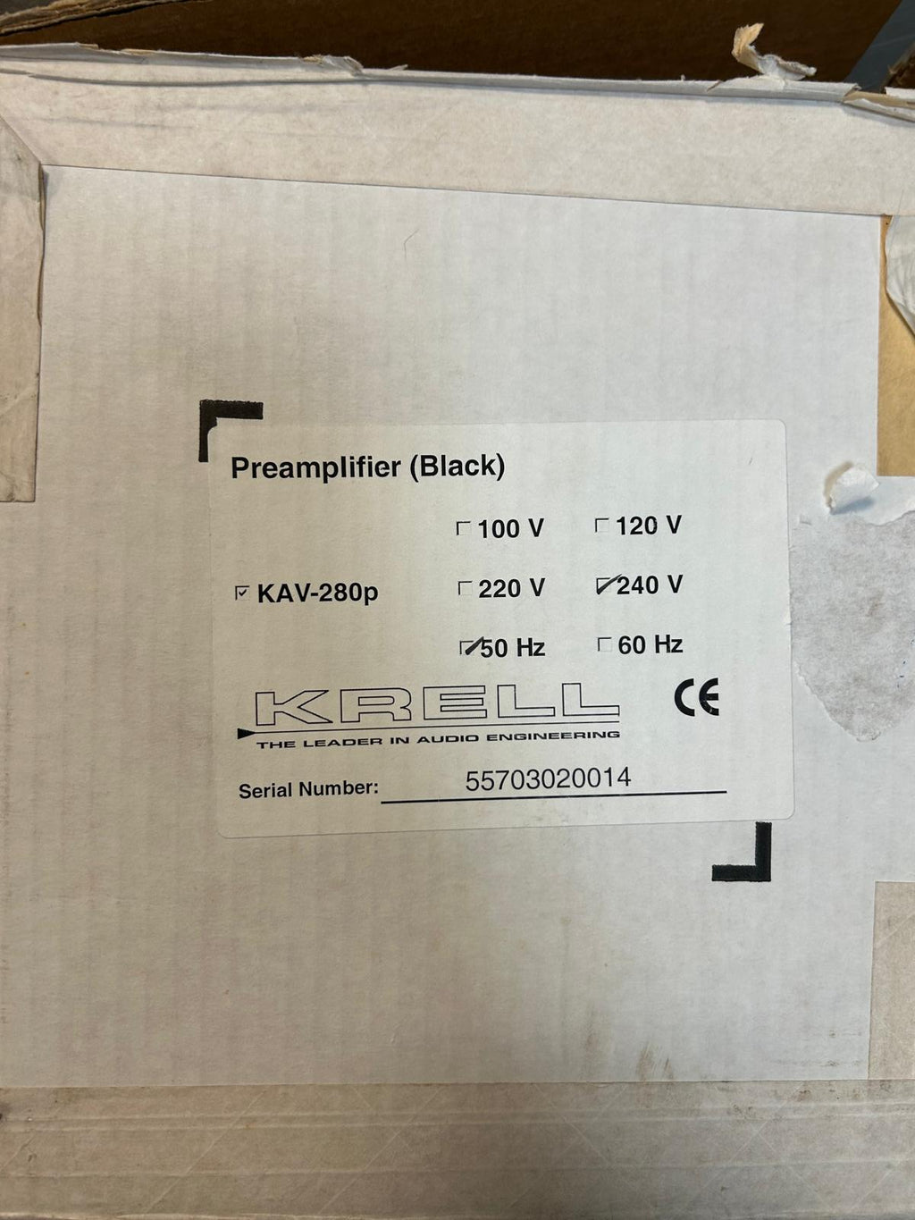 Krell KAV-280P