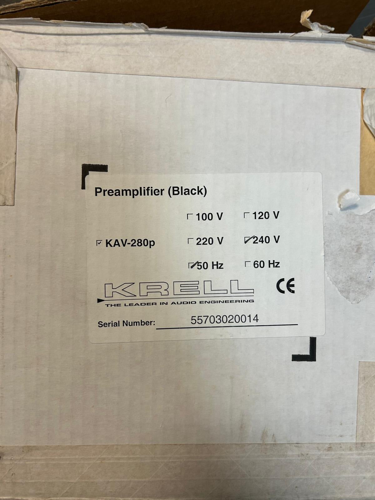 Krell KAV-280P