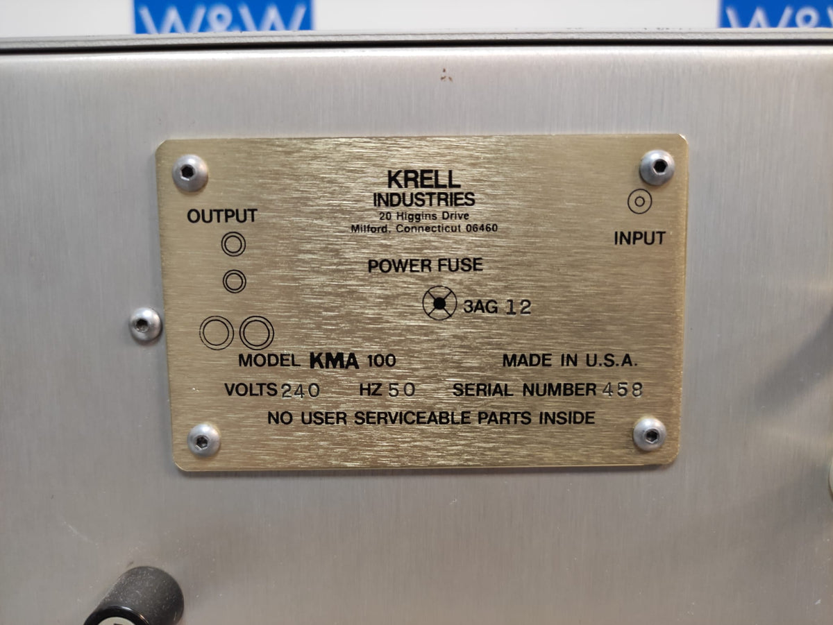 Krell KMA 100