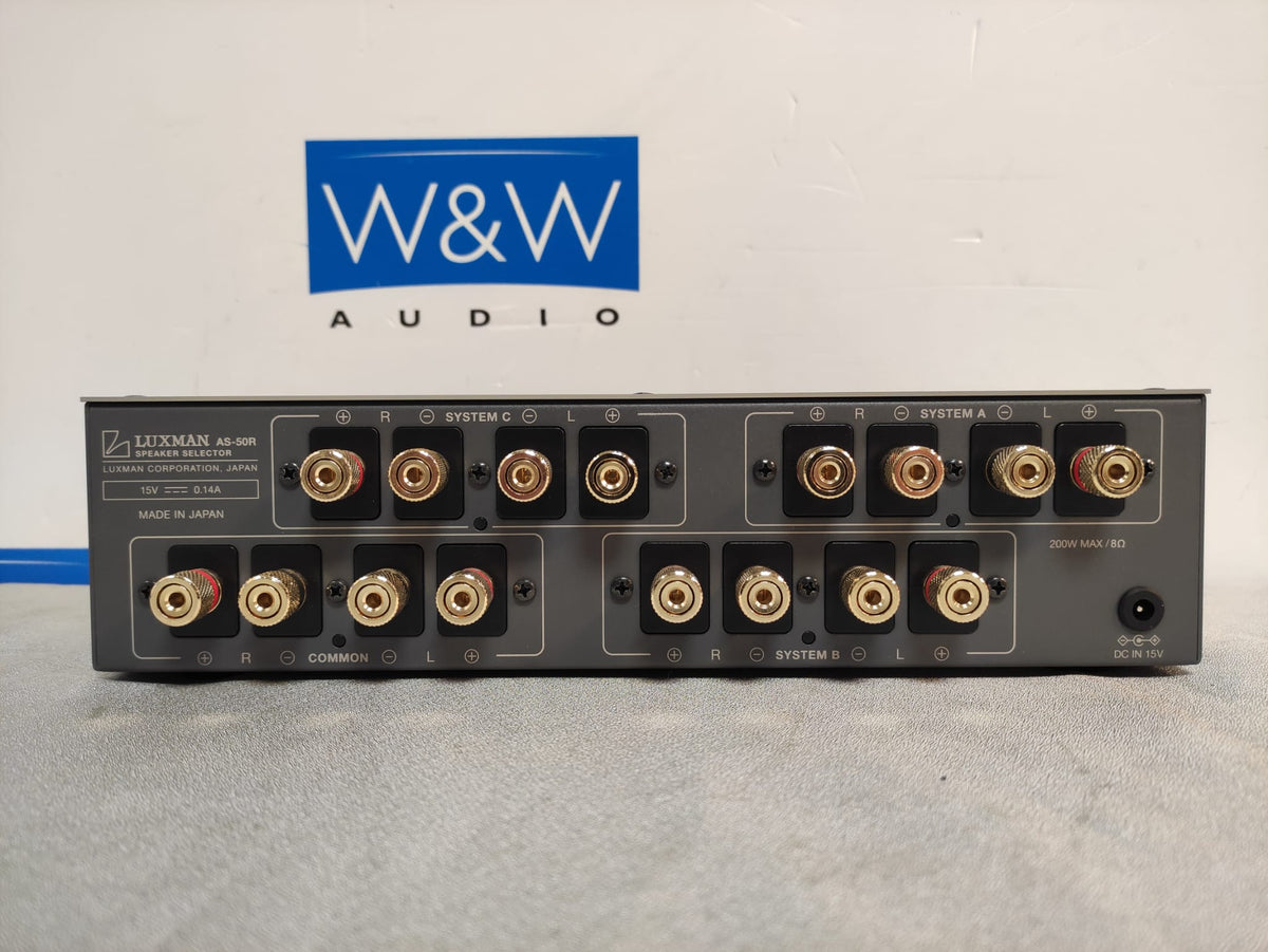Luxman AS-50R speaker selector