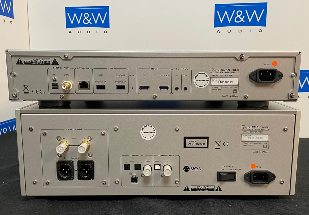 Luxman D-10X with NT-07
