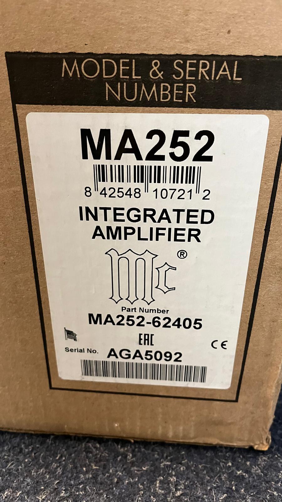 McIntosh MA252