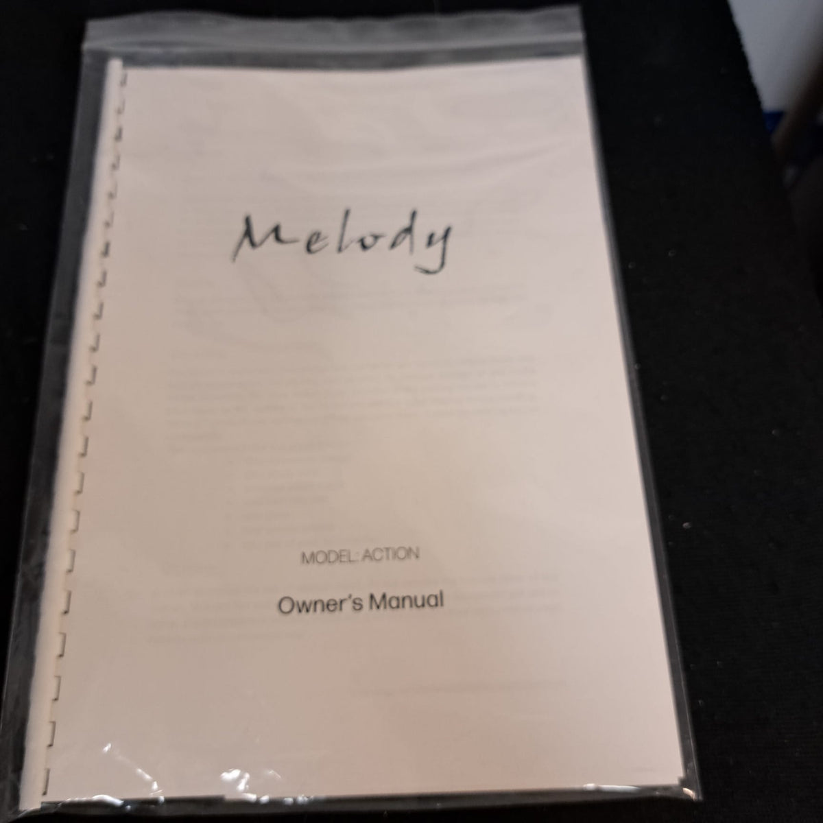 Melody Action