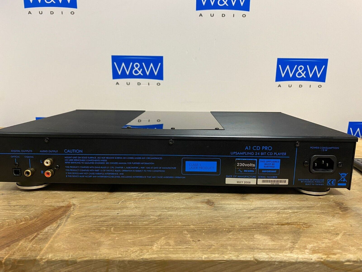 Musical Fidelity A1 CD PRO