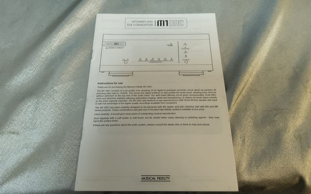 Musical Fidelity M1DAC