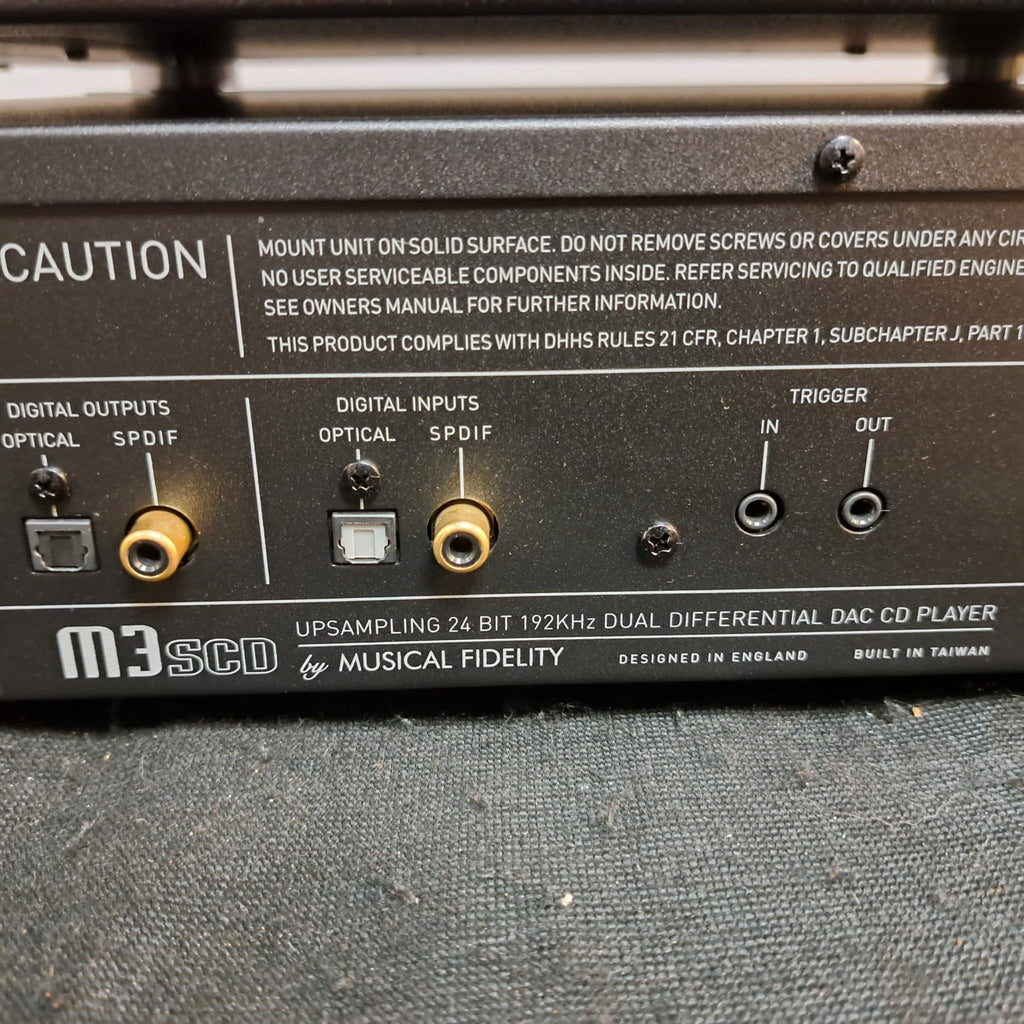 Musical Fidelity M2SI with M3SCD combination