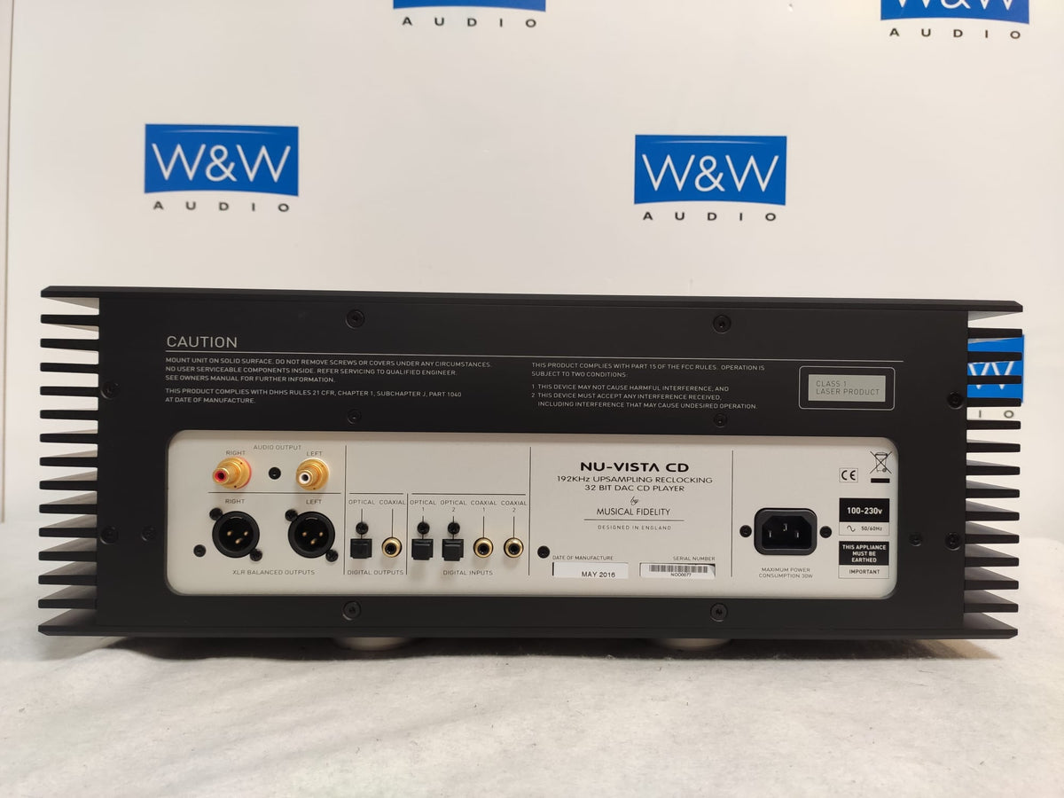 Musical Fidelity Nu-Vista 800 CD