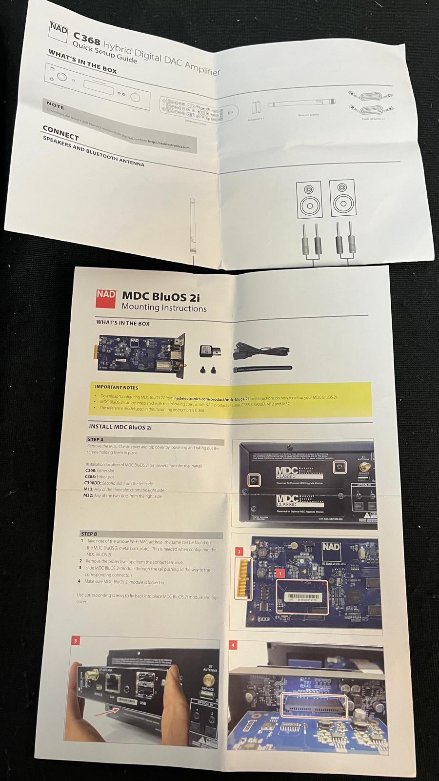NAD C-368 incl 2i module