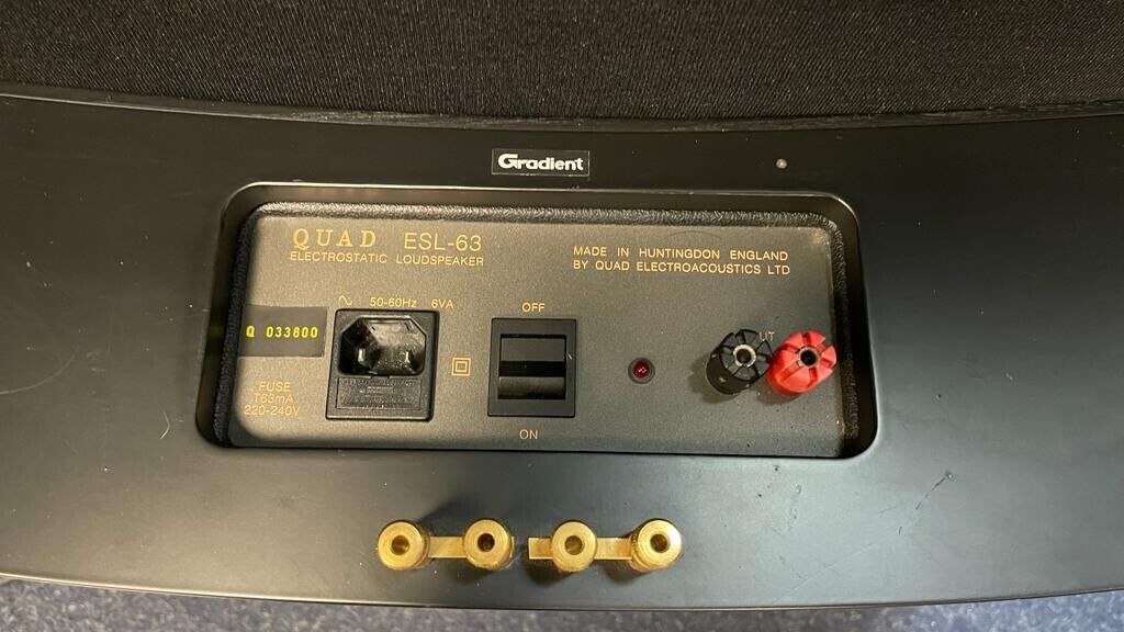 Quad ESL-63 Gradient SW-63