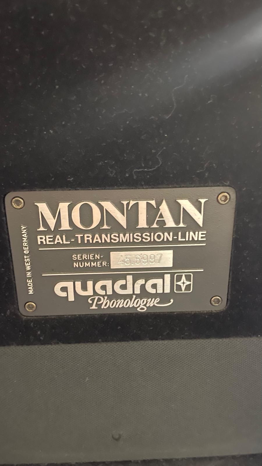 Quadral Montan MK4
