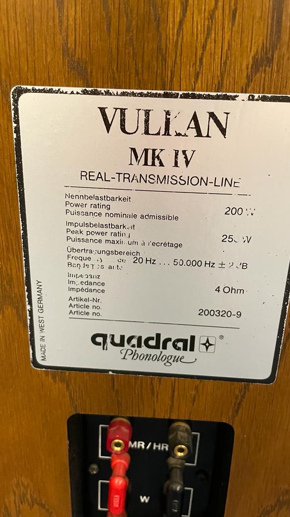 Quadral Vulkan MK IV