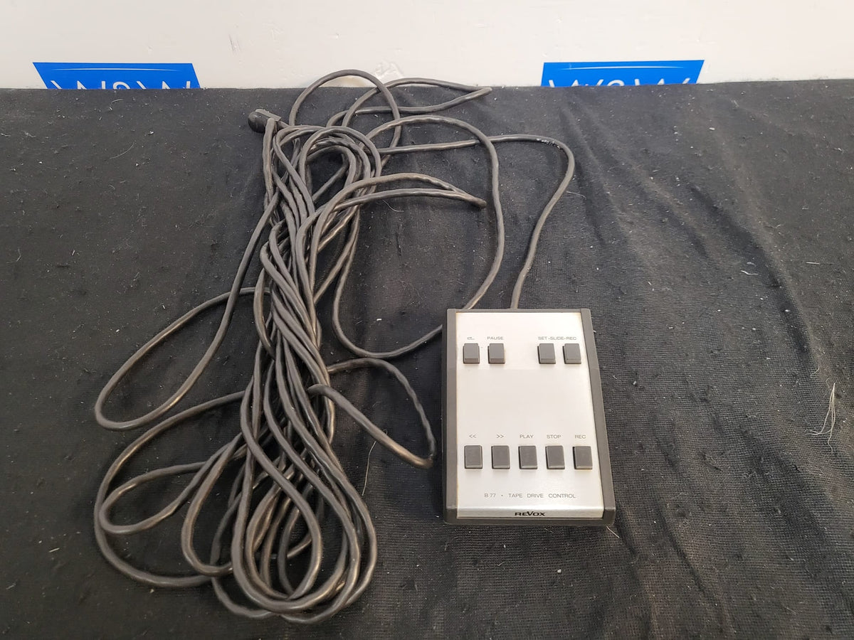 Revox B77 tape drive control