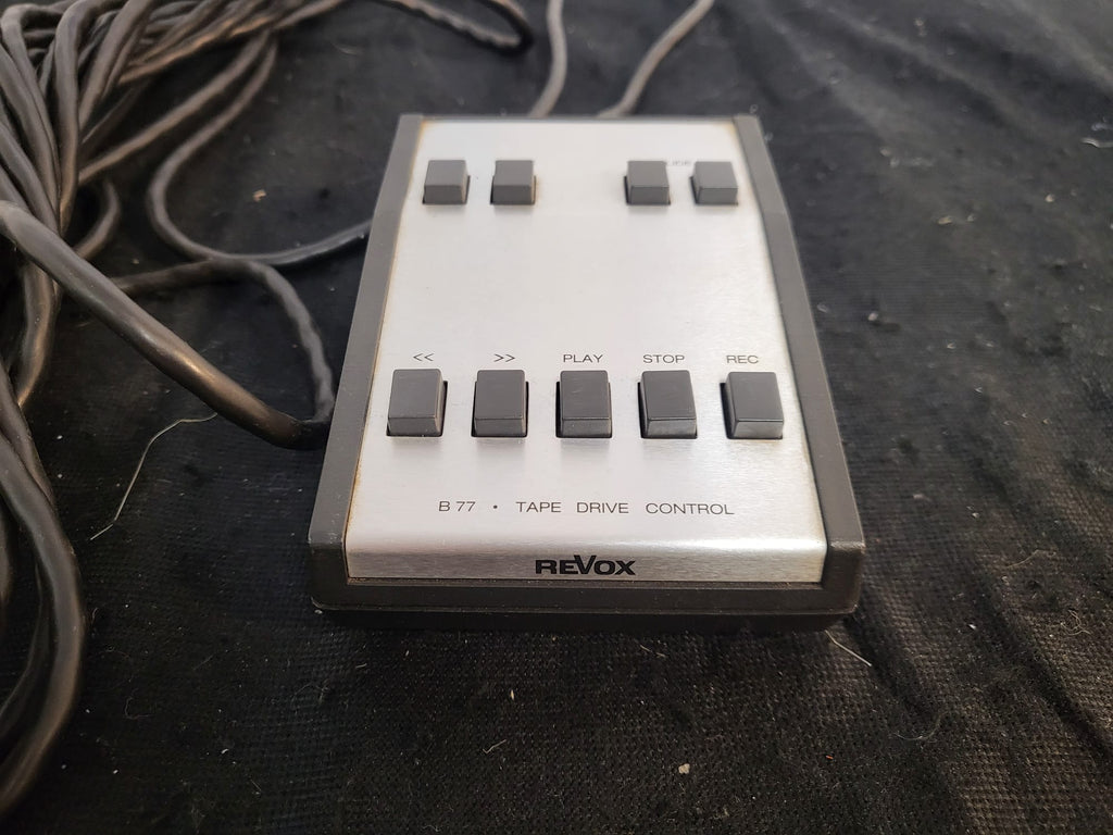 Revox B77 tape drive control
