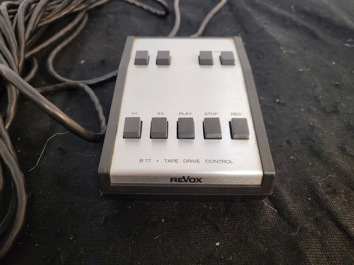Revox B77 tape drive control