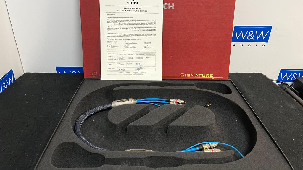 Siltech Signature Avondale Phono Cable