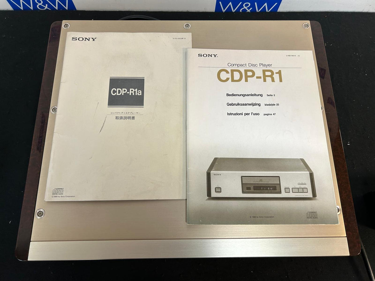 Sony CDP-R1 DAS-R1
