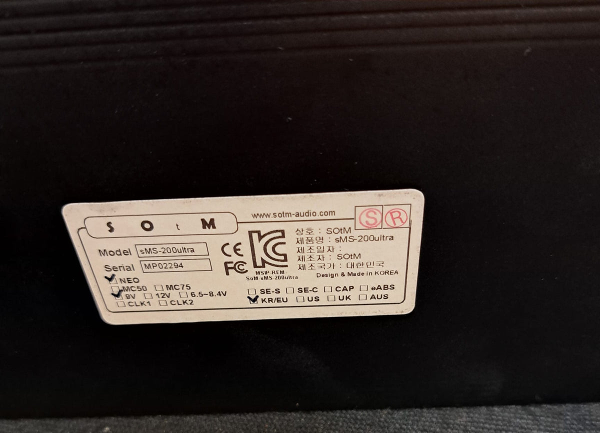 SOtM sMS-200ultra with Sbooster