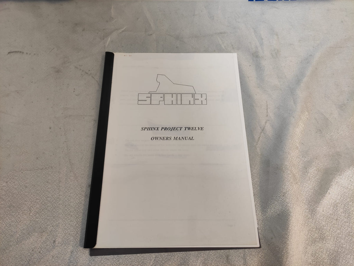 Sphinx project Twelve