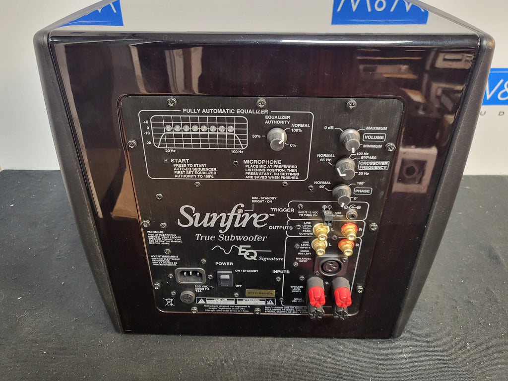 Sunfire True Subwoofer EQ Signature