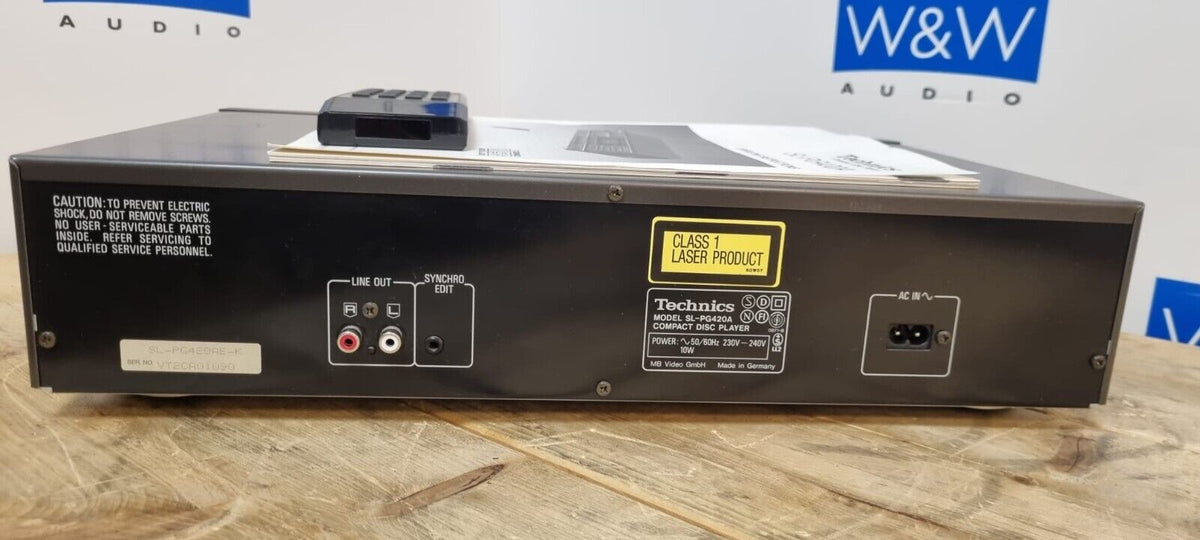 Technics SL-PG420A