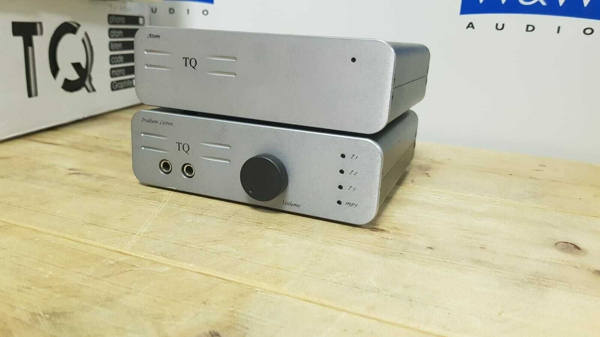 Tellurium Q Listen Pre and Atom Power Amp