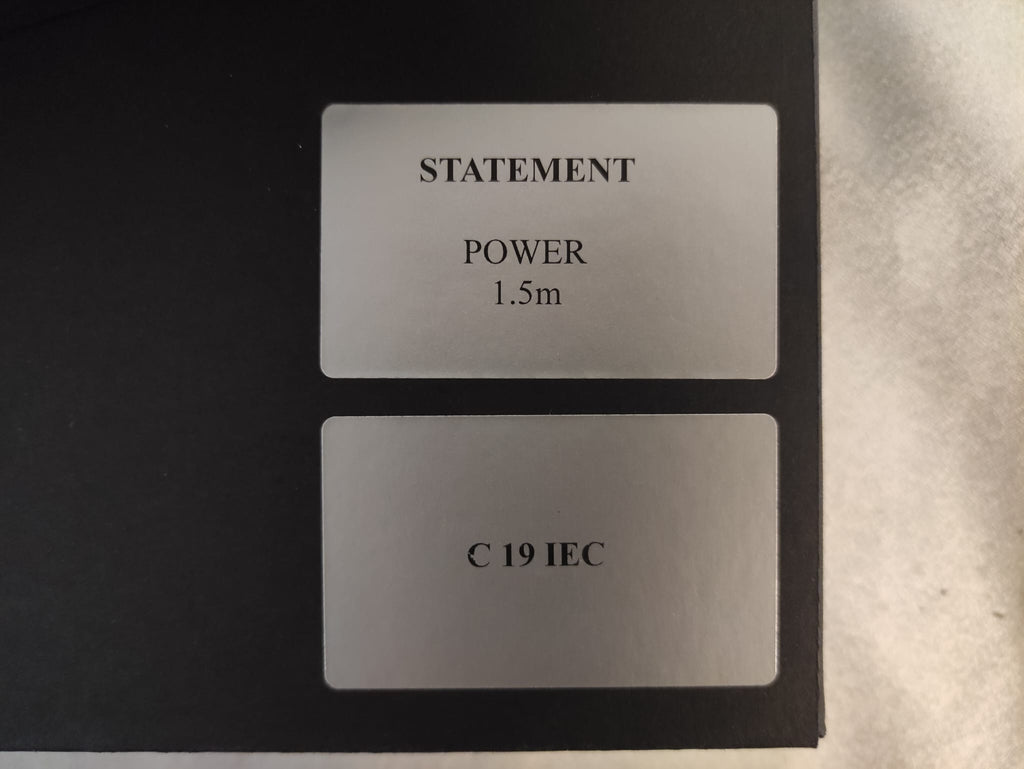 Tellurium Q Statement C19