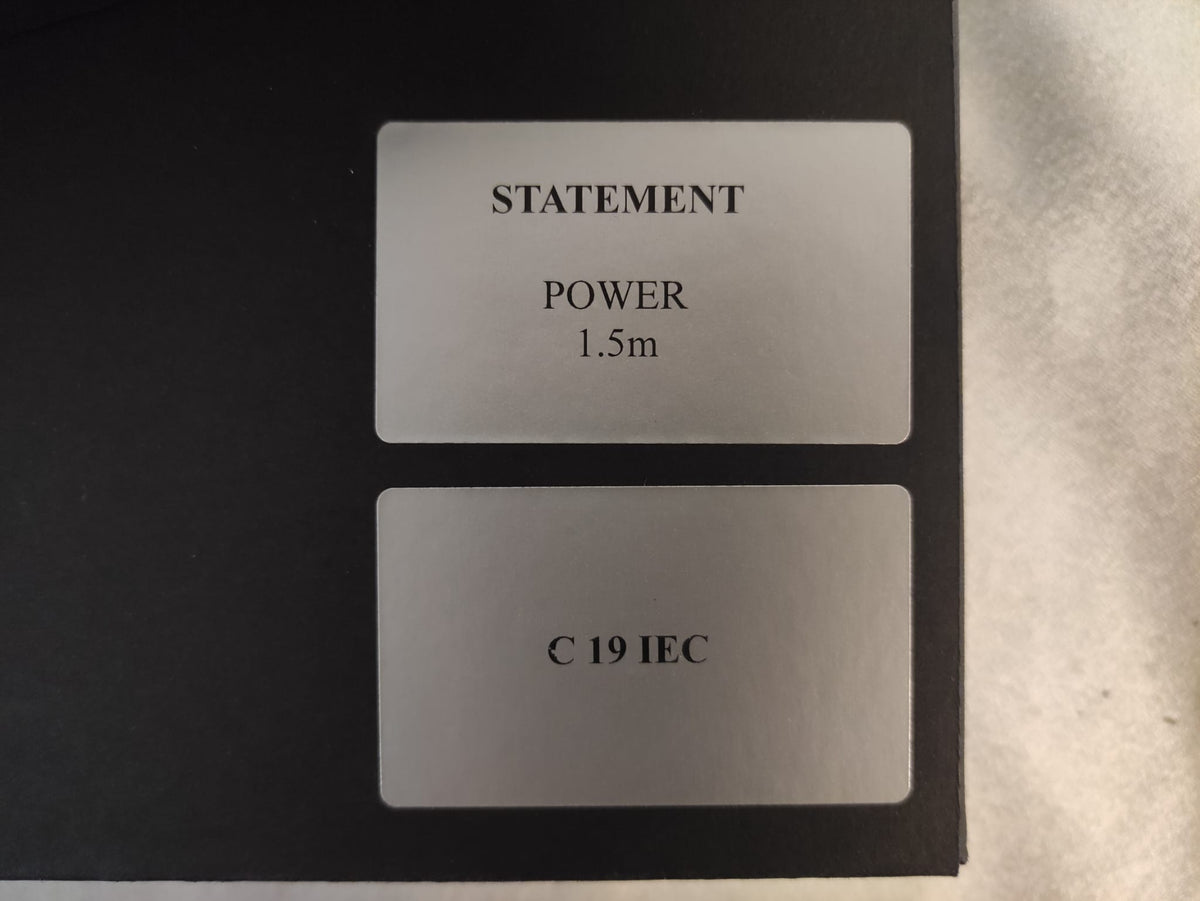 Tellurium Q Statement C19