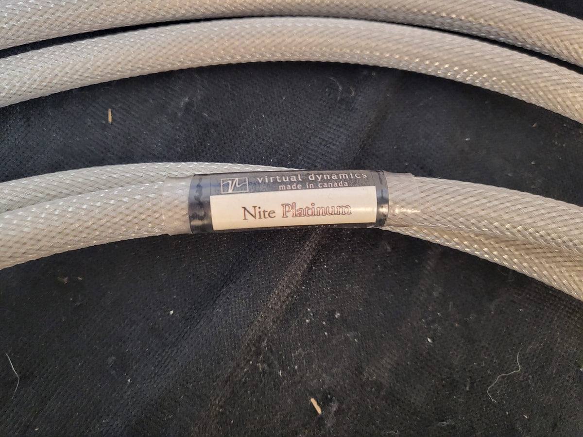 Virtual Dynamics Nite Platinum Speaker cable