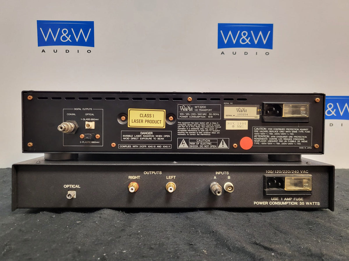 Wadia WT3200 and Wadia Digimaster X32