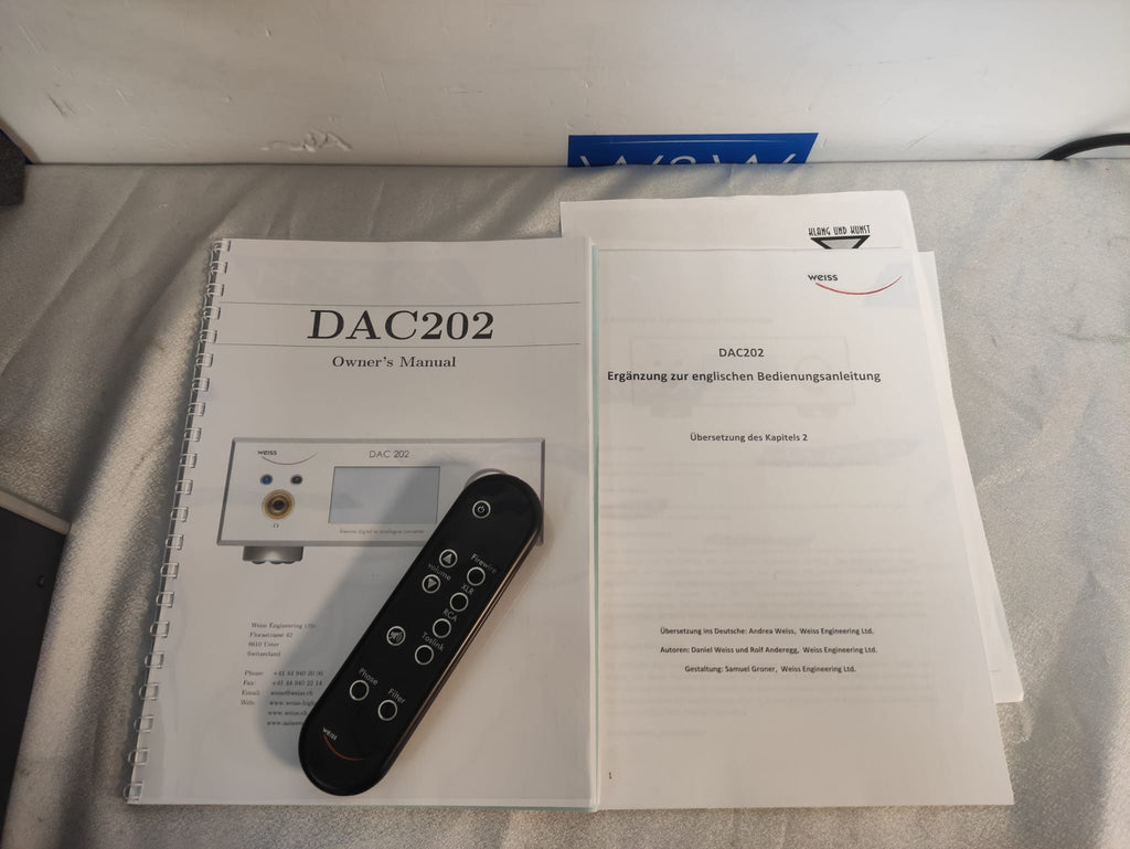 Weiss DAC202