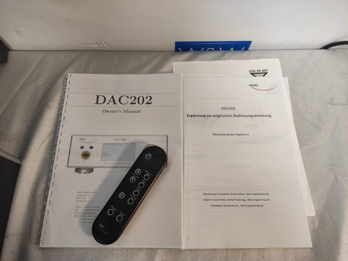 Weiss DAC202